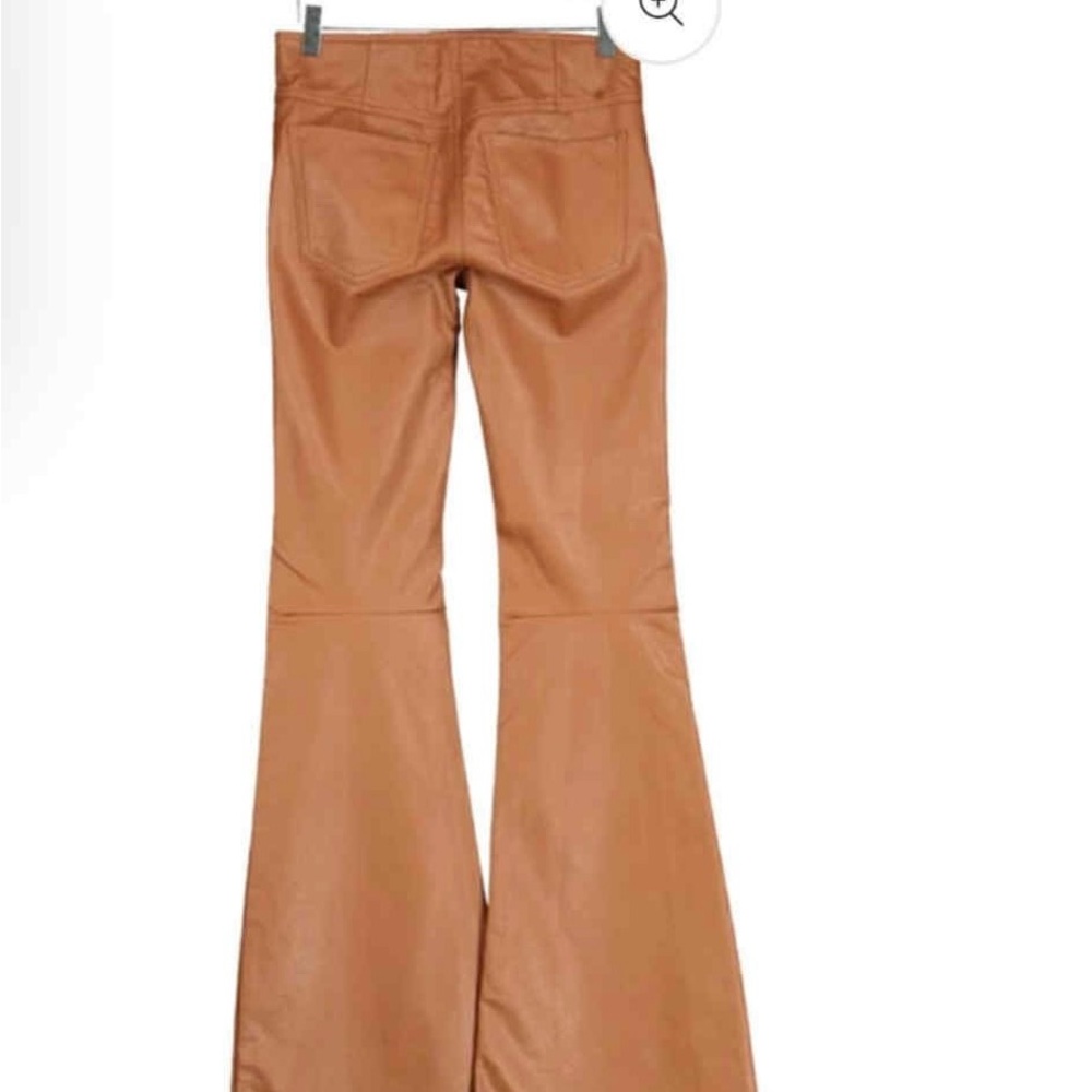 Free People Wide Leg Pants in Tan